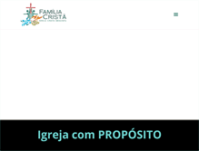 Tablet Screenshot of ifcrista.org.br